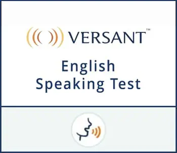 Test d’expression orale en anglais Versant – avec surveillance à distance