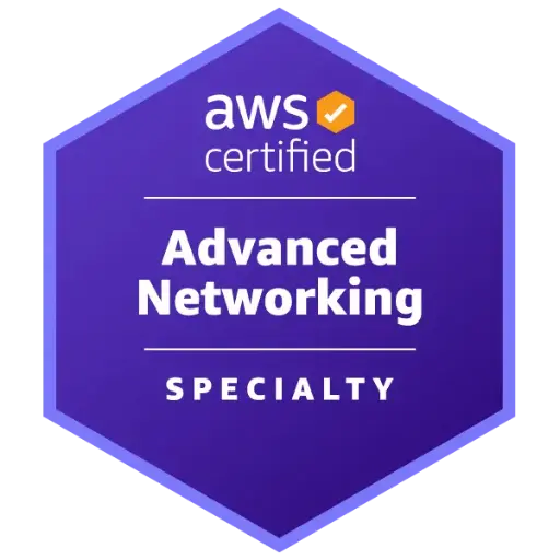 Bon d'examen AWS Speciality Advanced Networking