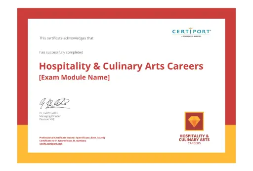 Pack Art culinaire : Cours + Test blanc + Bon d'examen Rattrapage