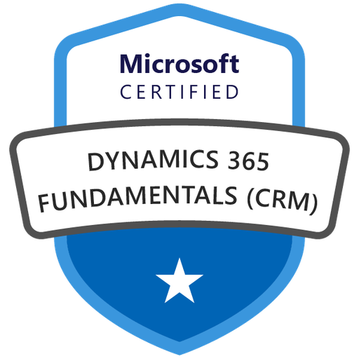 MB-910: Microsoft Dynamics 365 Fundamentals (CRM)