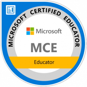 MCE - Microsoft Certified Educator