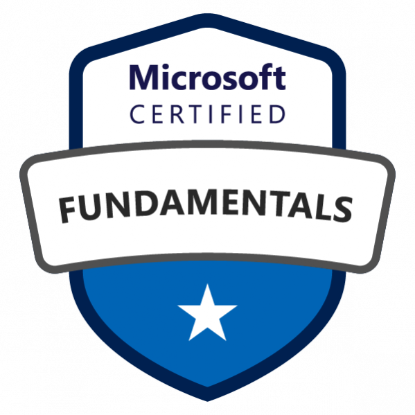 Certifications professionnelles MICROSOFT Fundamentals