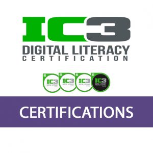 Certifications professionnelles IC3 Digital Literacy