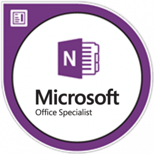 Certification Microsoft MOS OneNote 2013